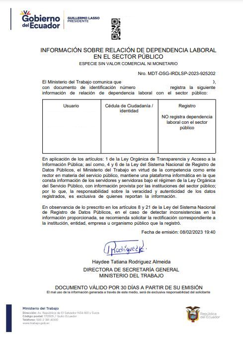 CERTIFICADO DE DEPENDENCIA LABORAL2